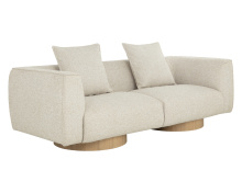 Sunpan 112035 - Mattis Sofa - Santa Cruz Oatmeal